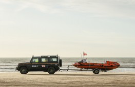 INEOS Grenadier enters RNLI service, 2026, side, with D-Class boat